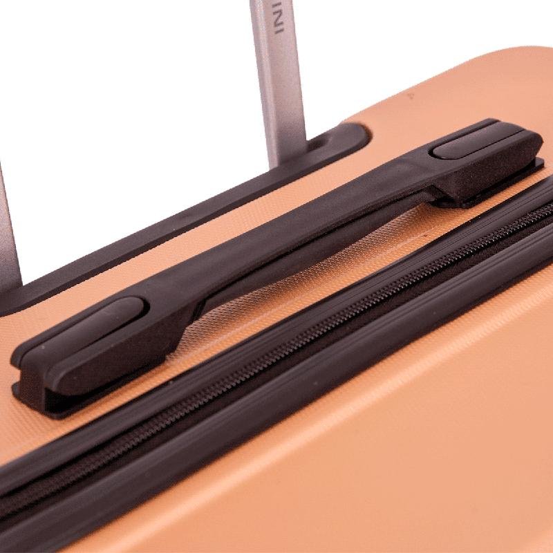 Mala Média Rígida com Rodas 360° Deluxe - Dourado Dourado 7