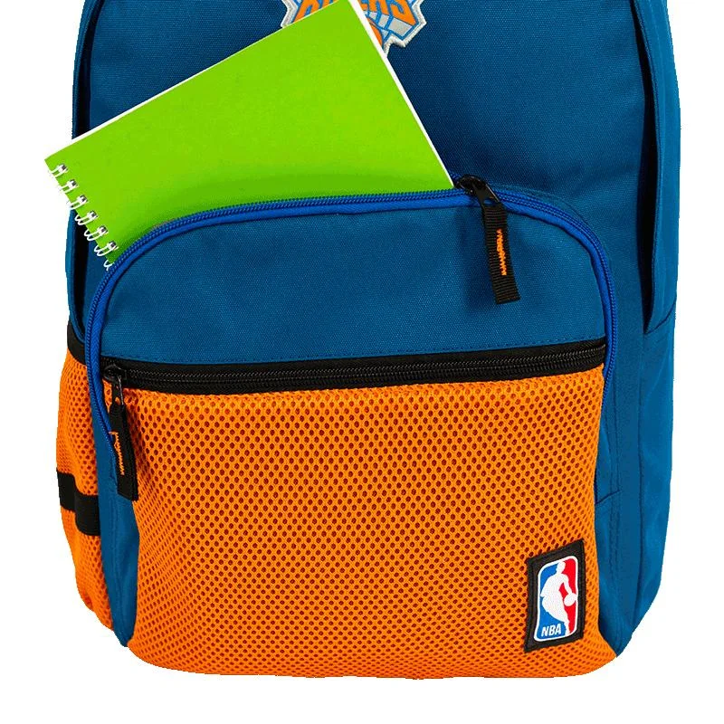 Mochila Grande NBD Legend Knicks - Azul e Laranja Azul/Laranja 8