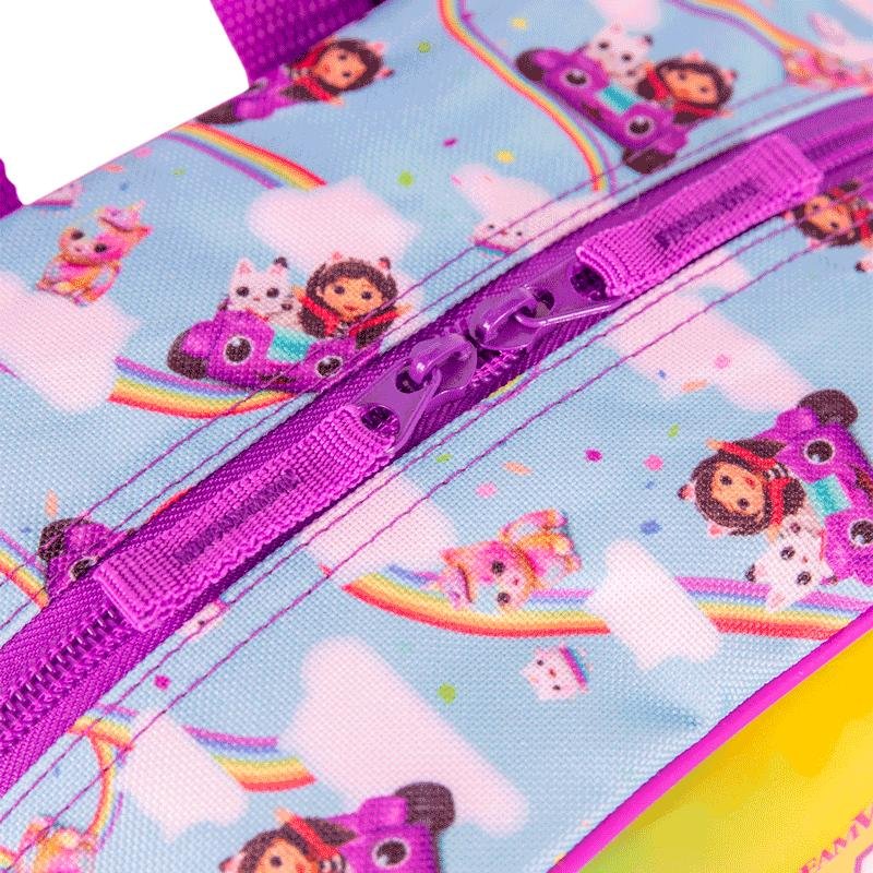 Mochila Grande Gabby Rainbows - Colorido Roxo 6