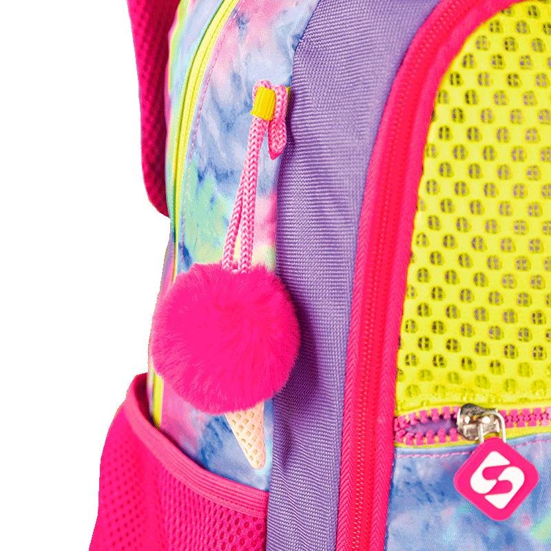 Mochila Grande Sestini Good Vibes - Colorido Multicores 8