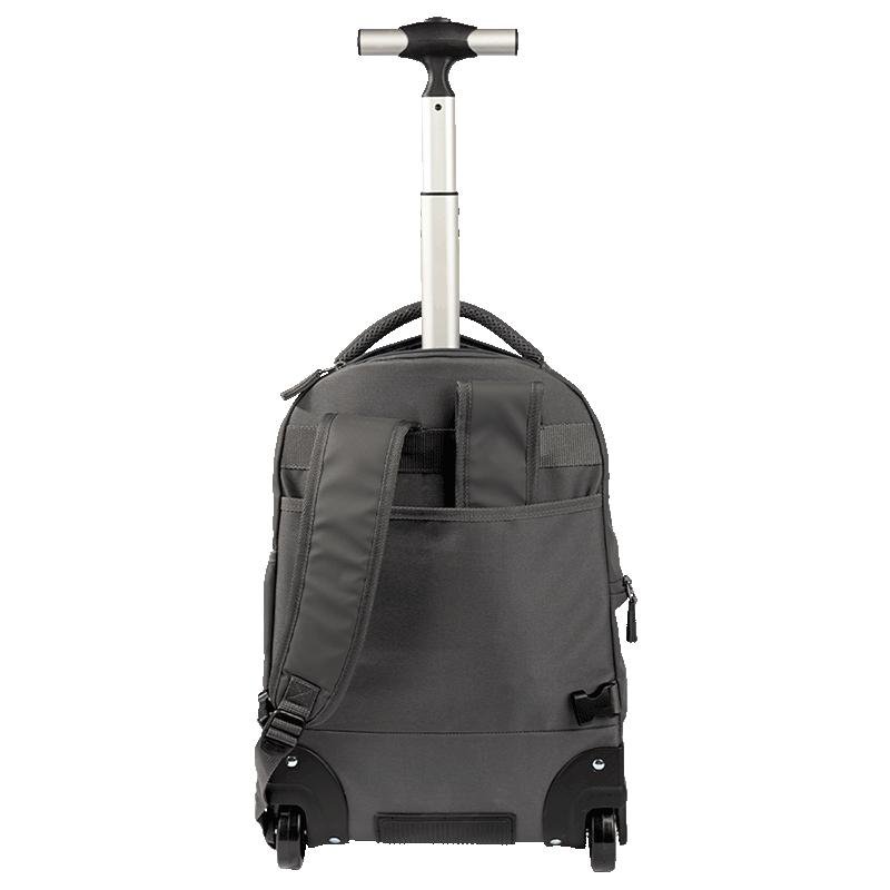 Mochila Carrinho 2 Compartimentos Sestini Rolling Hydroblock Cinza - Chumbo Cinza 4