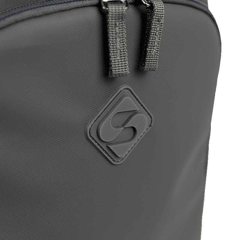 Mochila Carrinho 2 Compartimentos Sestini Rolling Hydroblock Cinza - Chumbo Cinza 5