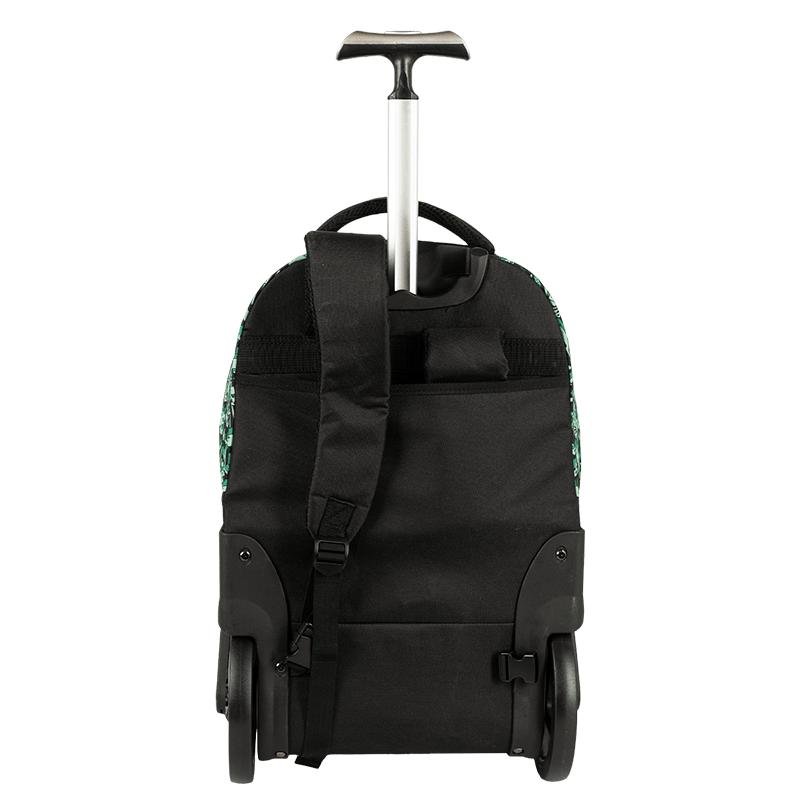 Mochila Carrinho Mega Rodas Minecraft Z Camoterra - Colorido Preto/Verde 4