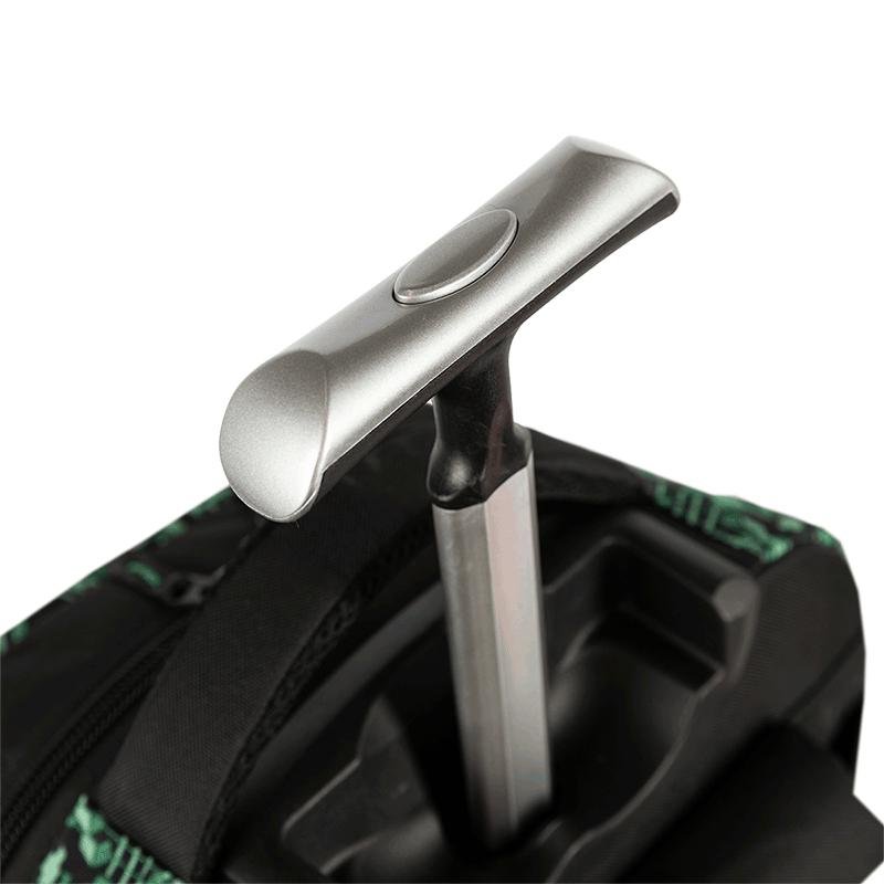 Mochila Carrinho Mega Rodas Minecraft Z Camoterra - Colorido Preto/Verde 7