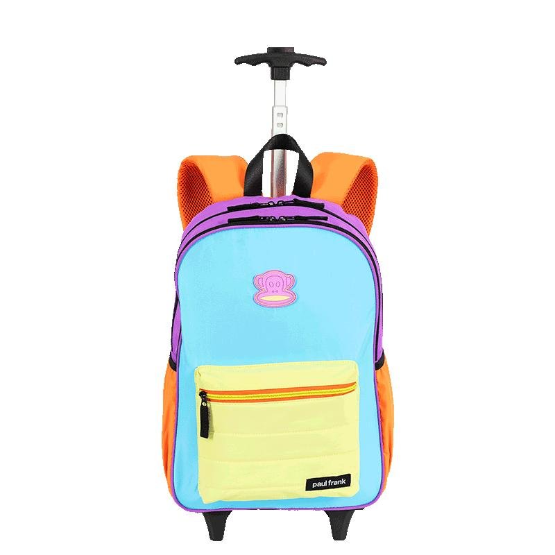 Mochila Carrinho Externo Paul Frank Authentic - Orange Mix