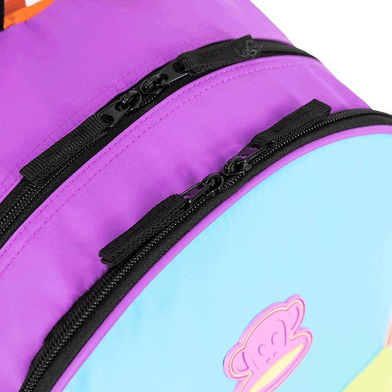 Mochila Carrinho Externo Paul Frank Authentic - Orange Mix Multicores 8