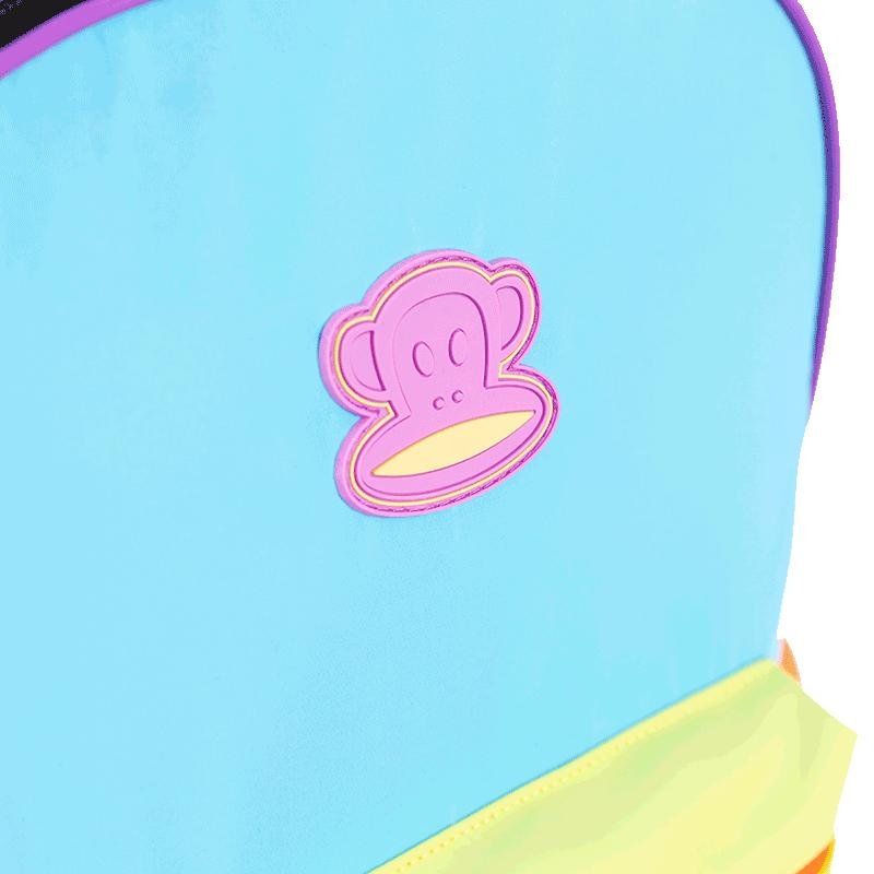 Mochila Carrinho Externo Paul Frank Authentic - Orange Mix Multicores 9