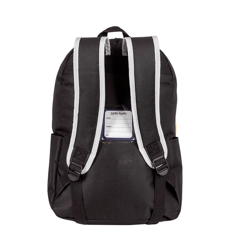 Mochila Grande Jujutsu Anime - Colorido Preto 4