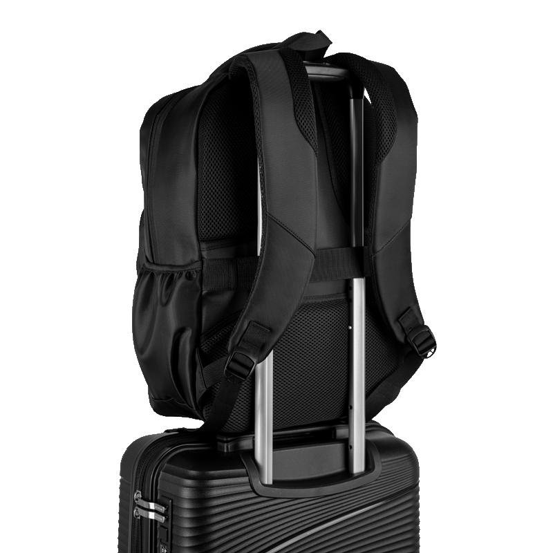 Mochila Grande 1 Compartimento Notebook 15,6 Sestini Logic - Preto Preto 5