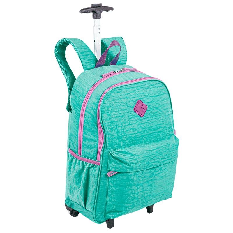 Mochila Carrinho Externo Sestini Rolling Crinkle 2 Azul - Turquesa Verde 2