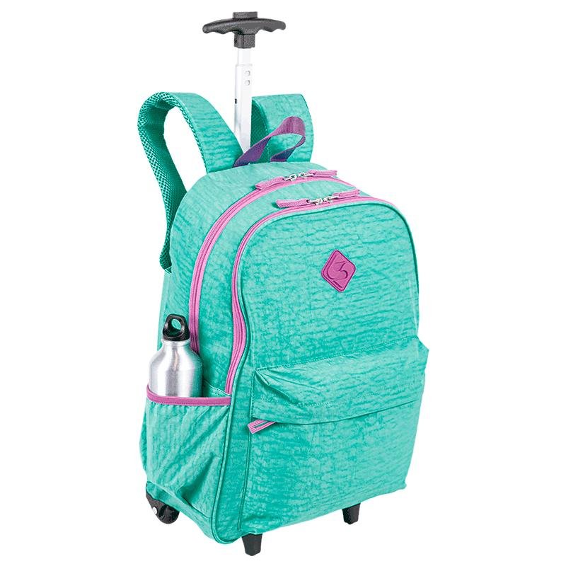 Mochila Carrinho Externo Sestini Rolling Crinkle 2 Azul - Turquesa Verde 5
