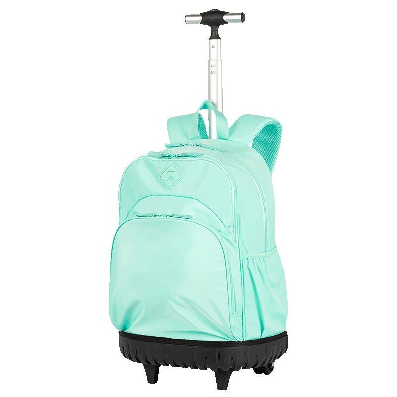Mochila Carrinho Externo com Base Rígida Sestini Rolling 2 Verde - Água Verde 3