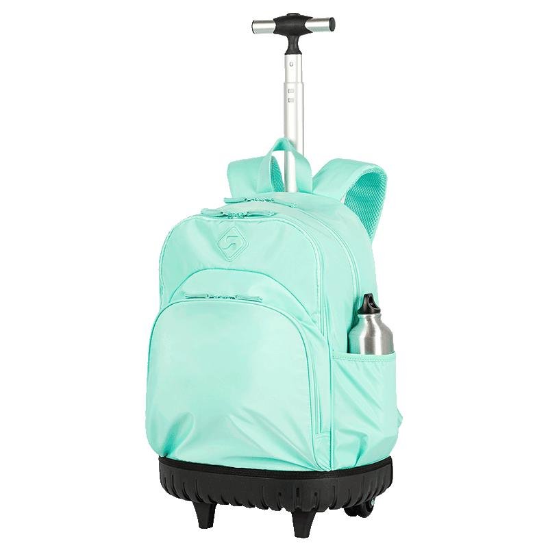Mochila Carrinho Externo com Base Rígida Sestini Rolling 2 Verde - Água Verde 4