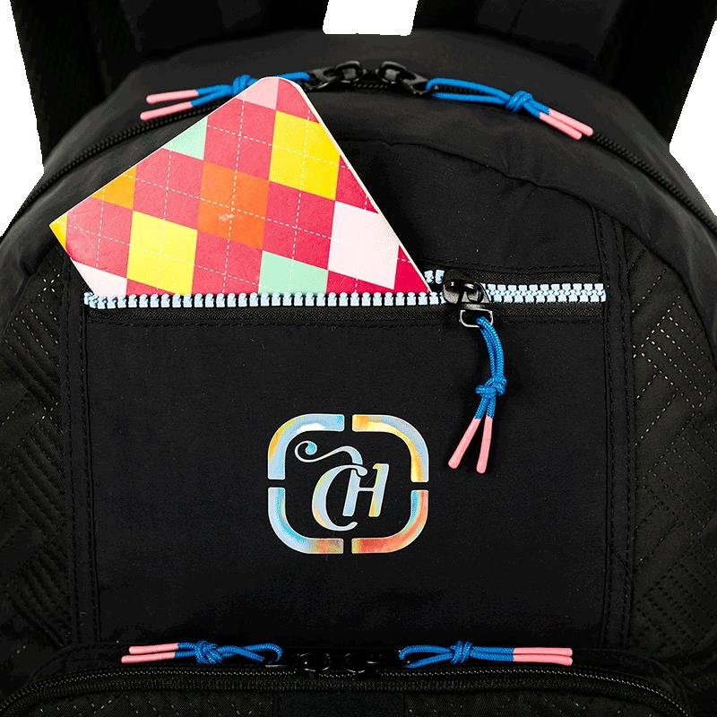 Mochila Grande Capricho Vibes - Preto Preto 6
