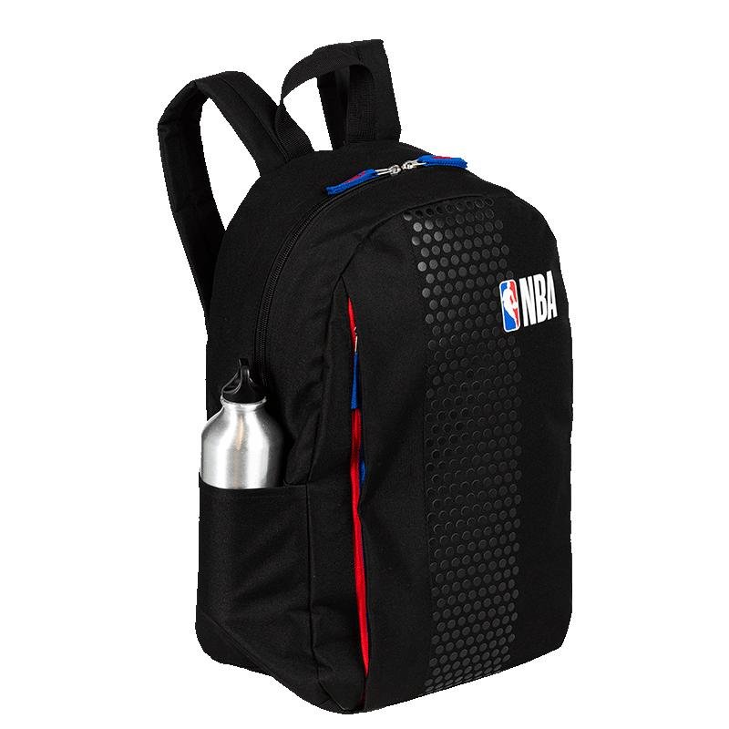Mochila Grande NBA Basics - Preto Preto 6