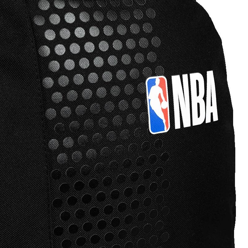 Mochila Grande NBA Basics - Preto Preto 8