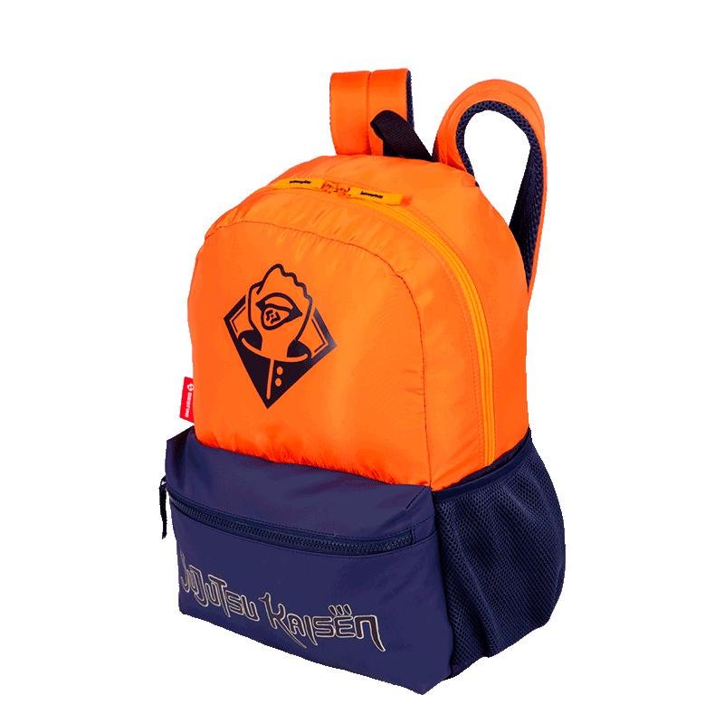 Mochila Grande Jujutsu Plus Tokyo - Colorido Azul/Laranja 3