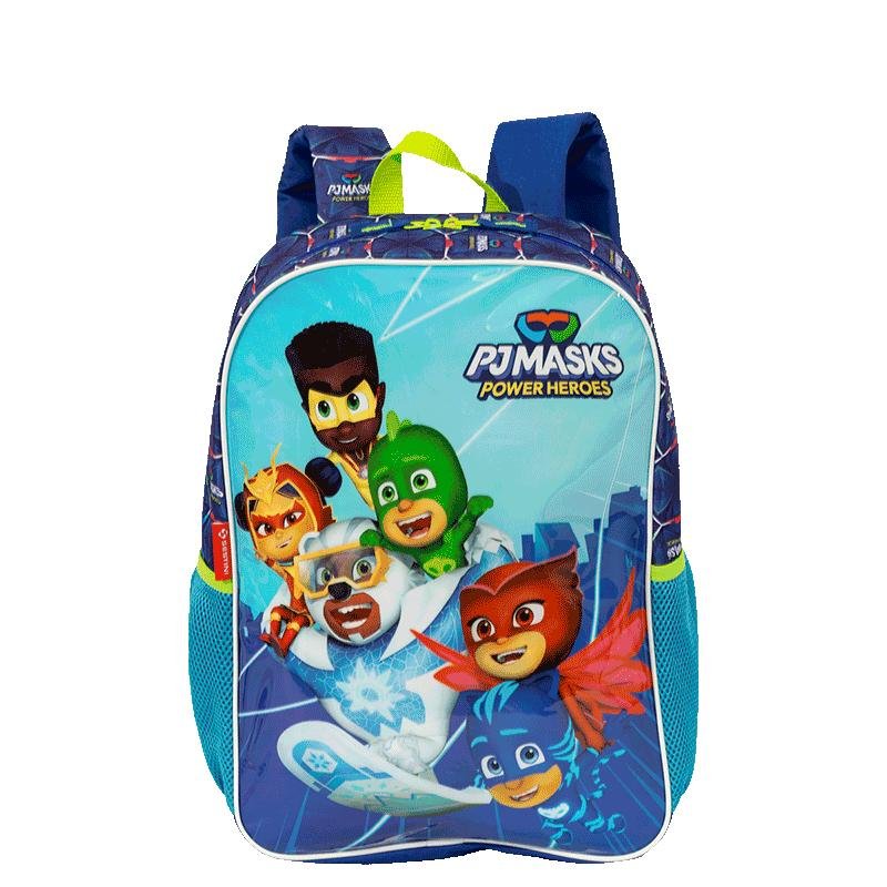 Mochila Grande PJ Masks Power Heroes - Colorido