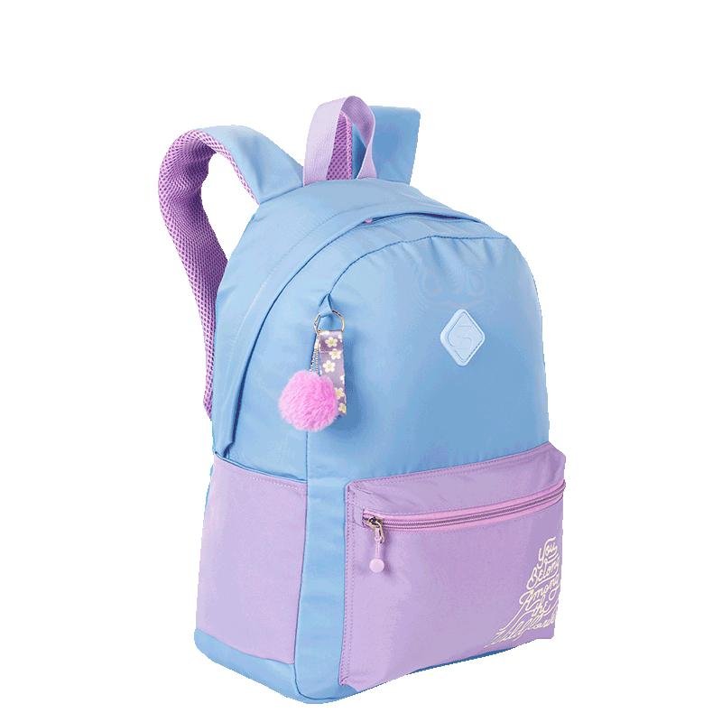 Mochila Grande Sestini Lover Roxo - Lilás Roxo/Azul 2