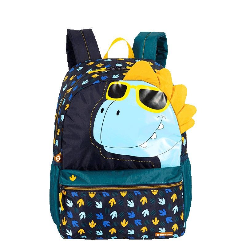 Mochila Grande Sestini Plus Dino - Colorido