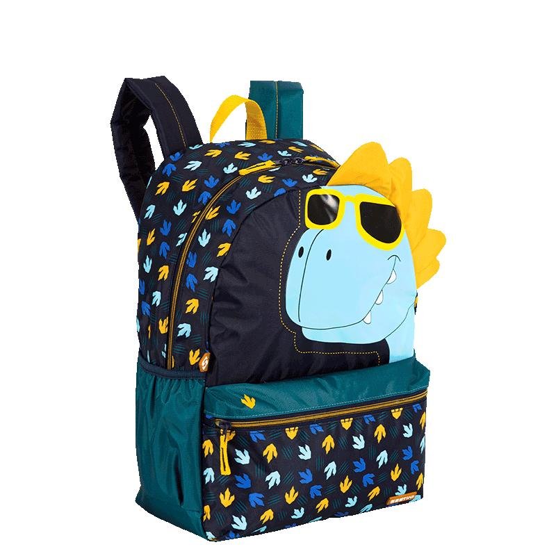 Mochila Grande Sestini Plus Dino - Colorido Multicores 2