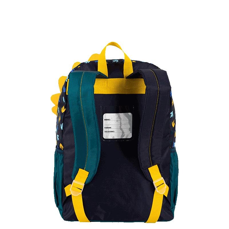 Mochila Grande Sestini Plus Dino - Colorido Multicores 4