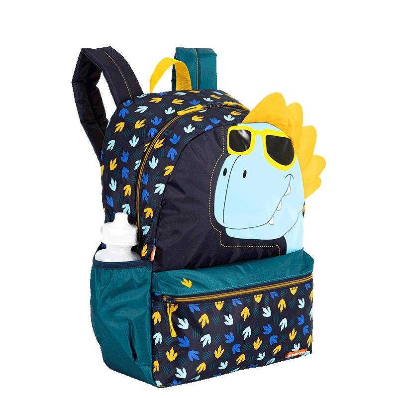 Mochila Grande Sestini Plus Dino - Colorido Multicores 6