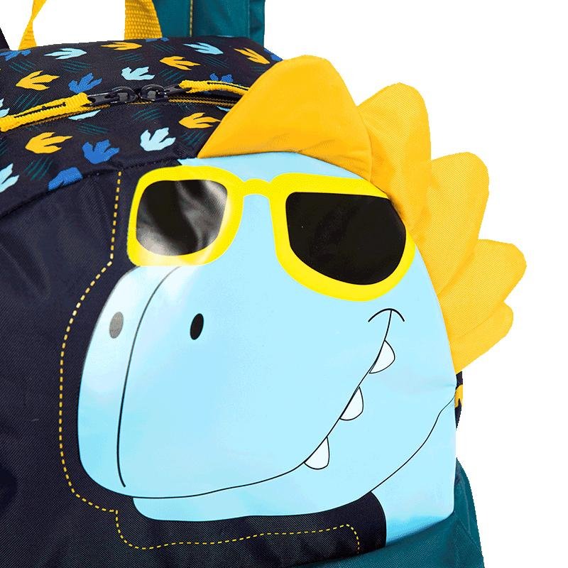 Mochila Grande Sestini Plus Dino - Colorido Multicores 8