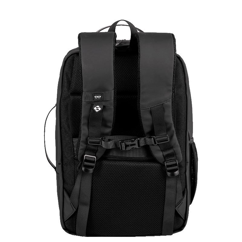 Mochila Grande 2 Compartimentos com Expansível Sestini Dry - Preto Preto 4