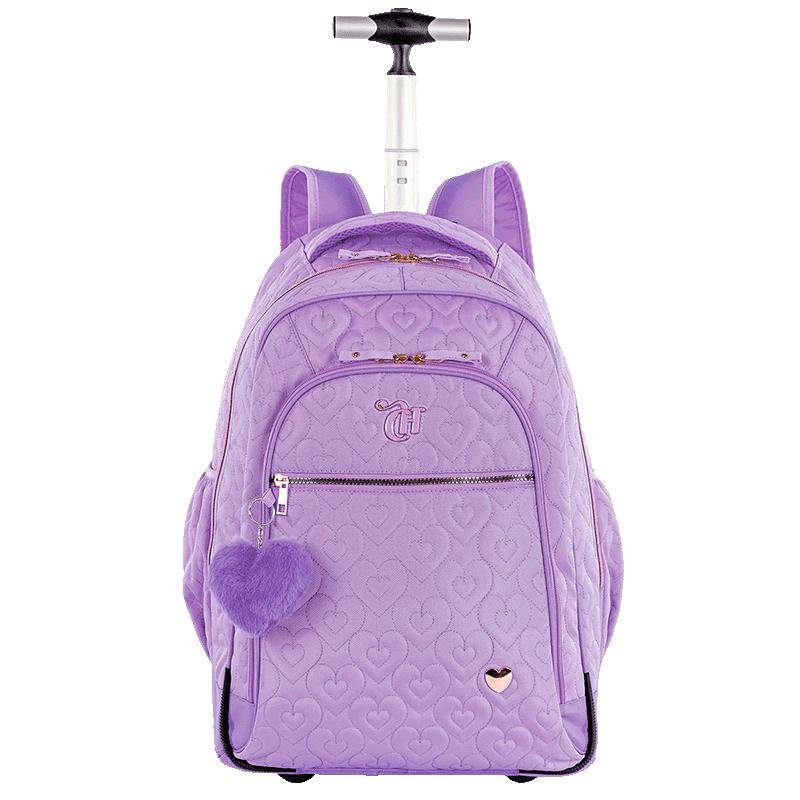 Mochila Carrinho Grande Capricho Crush - Lilás