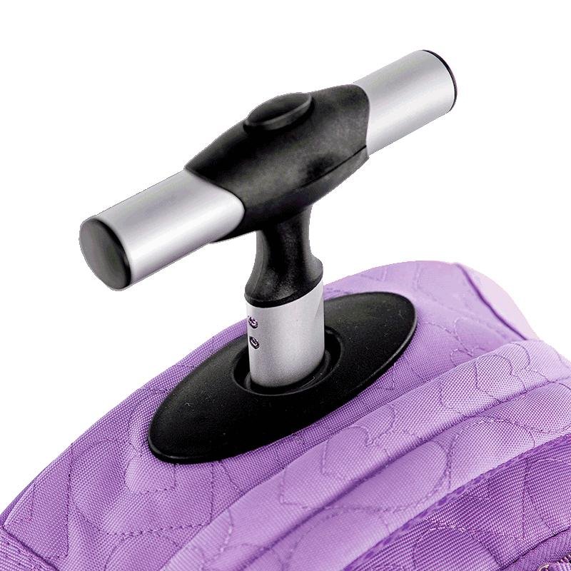 Mochila Carrinho Grande Capricho Crush - Lilás Roxo 5