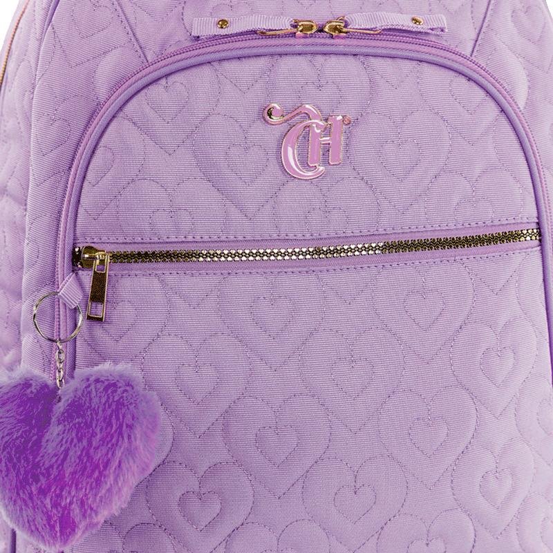 Mochila Carrinho Grande Capricho Crush - Lilás Roxo 7