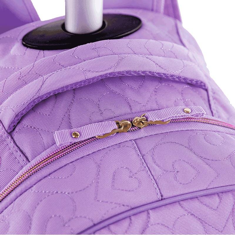 Mochila Carrinho Grande Capricho Crush - Lilás Roxo 8