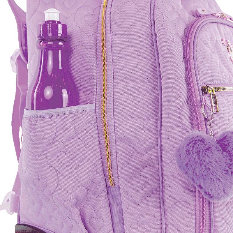 Mochila Carrinho Grande Capricho Crush - Lilás Roxo 10