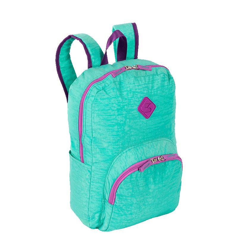Mochila Sestini Happy Crinkle 2 Double Azul - Turquesa Verde 2