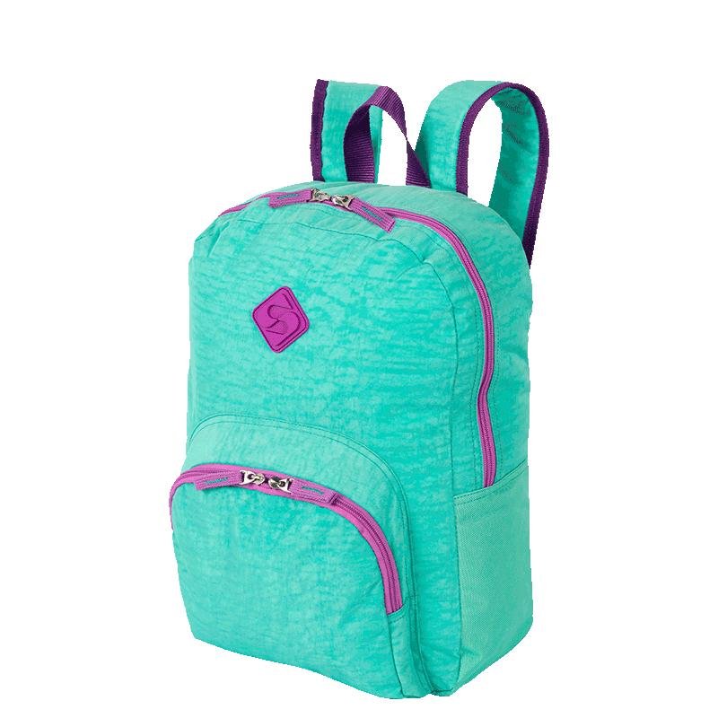 Mochila Sestini Happy Crinkle 2 Double Azul - Turquesa Verde 3