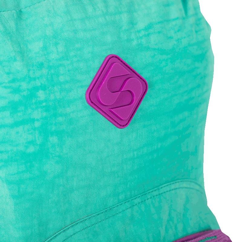 Mochila Sestini Happy Crinkle 2 Double Azul - Turquesa Verde 6