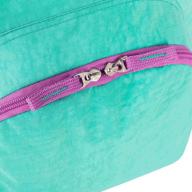 Mochila Sestini Happy Crinkle 2 Double Azul - Turquesa Verde 7