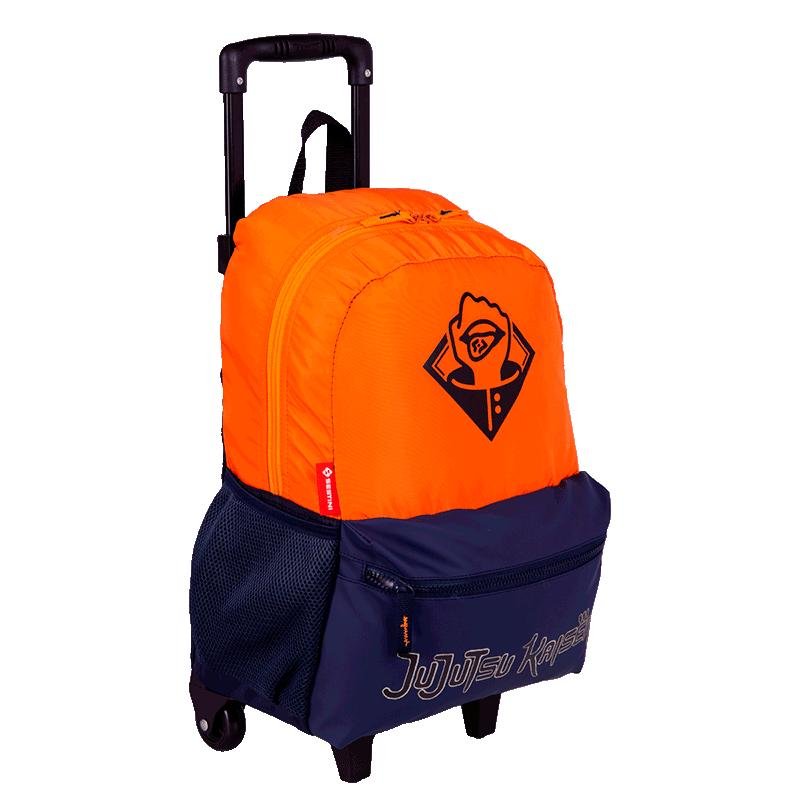 Mochilete Grande Jujutsu Plus Tokyo - Colorido Azul/Laranja 2