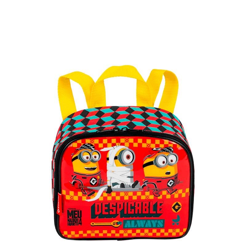 Lancheira Pequena Meu Malvado Favorito - Colorido