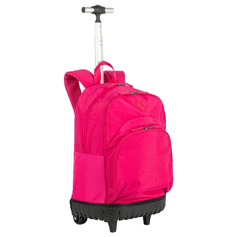 Mochila Carrinho Externo com Base Rígida Sestini Rolling Crinkle 2 Rosa - Pink Rosa 2