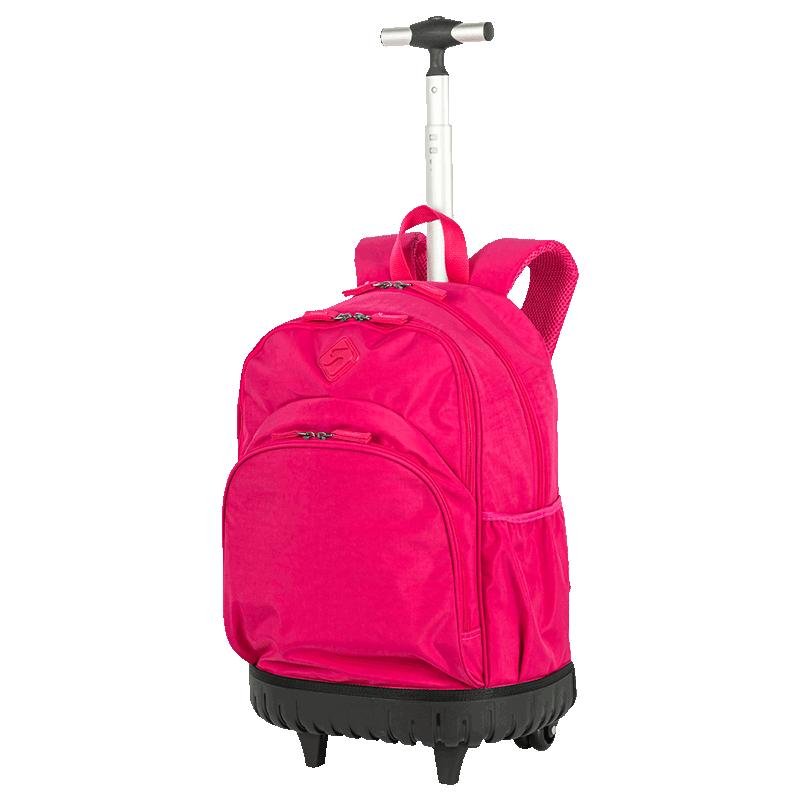 Mochila Carrinho Externo com Base Rígida Sestini Rolling Crinkle 2 Rosa - Pink Rosa 3