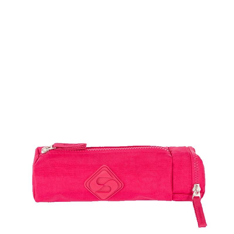 Estojo com Bolso Crinkle 2 Rosa - Pink