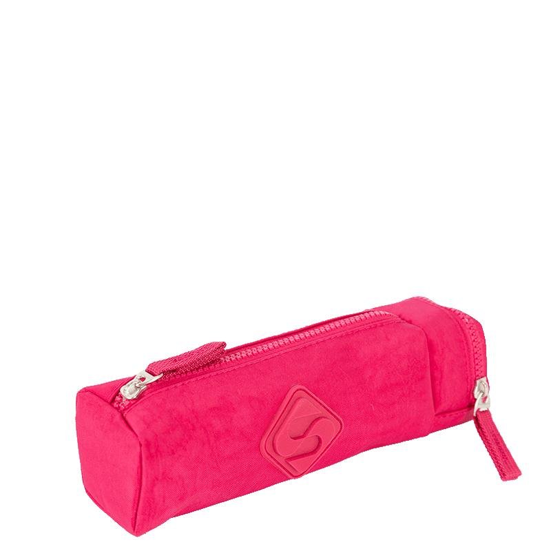 Estojo com Bolso Crinkle 2 Rosa - Pink Rosa 2
