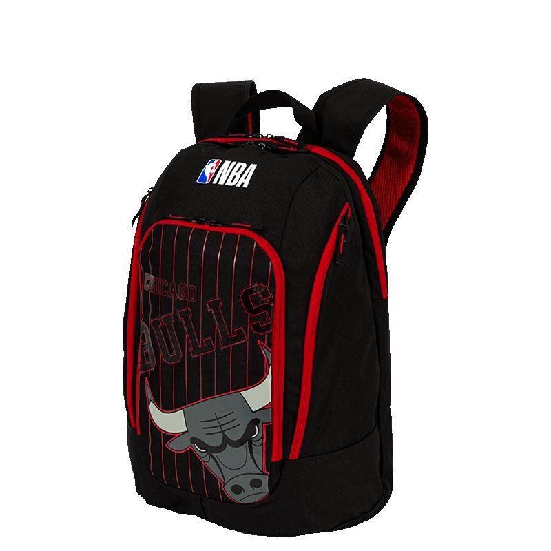 Mochila Grande 2 Compartimentos NBA Legend Chicago - Preto e Vermelho Preto/Vermelho 3