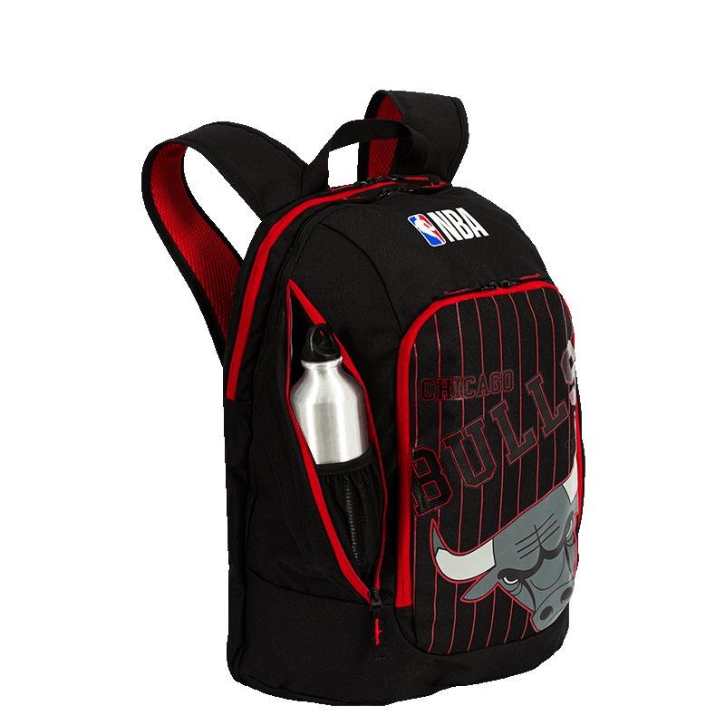 Mochila Grande 2 Compartimentos NBA Legend Chicago - Preto e Vermelho Preto/Vermelho 5