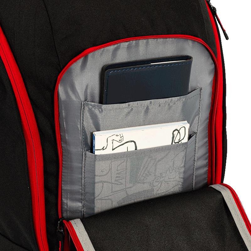 Mochila Grande 2 Compartimentos NBA Legend Chicago - Preto e Vermelho Preto/Vermelho 6