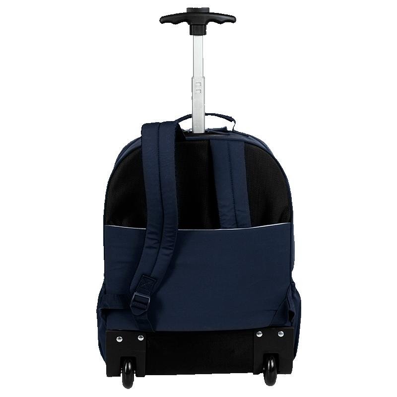 Mochila Carrinho Grande Capricho Class Cosmic Patches - Azul Azul 4