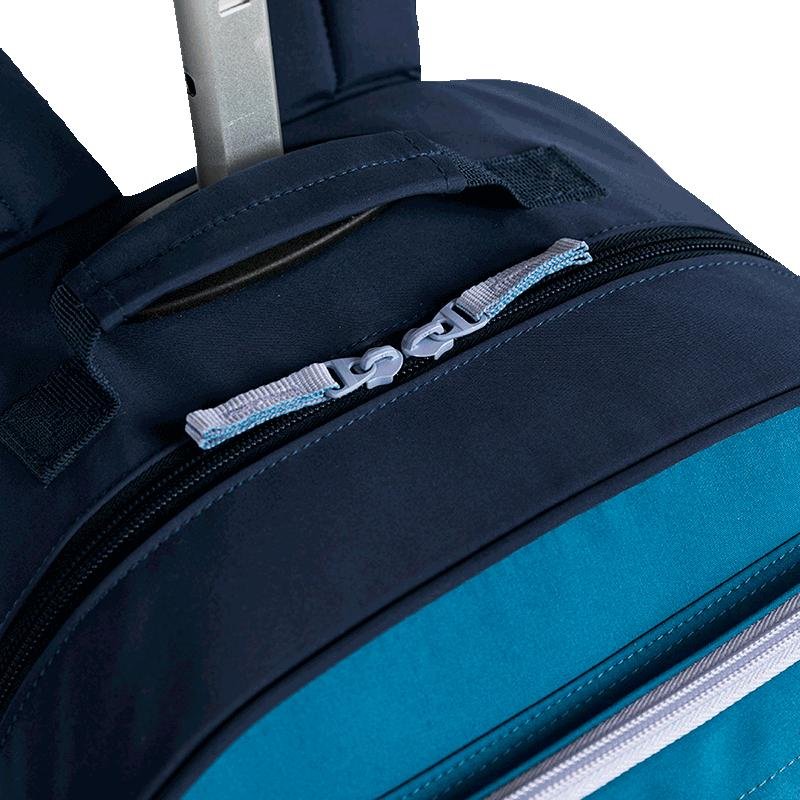 Mochila Carrinho Grande Capricho Class Cosmic Patches - Azul Azul 8