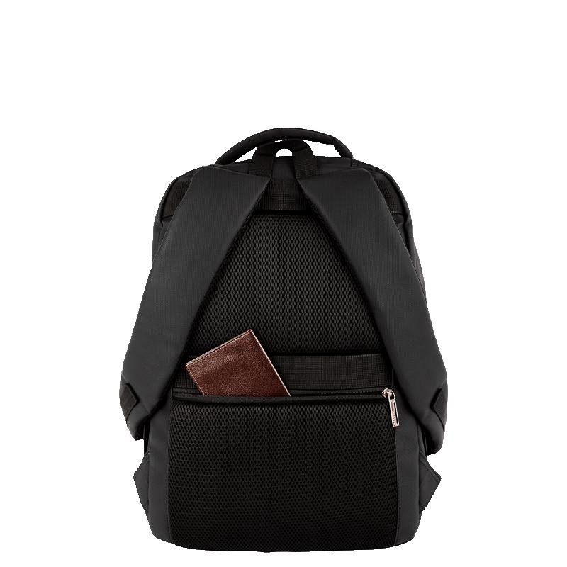 Mochila Grande 2 Compartimentos Notebook 15,6 Sestini Hydroblock Work - Preto Preto 5